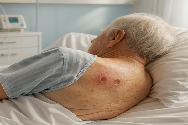 عوارض-عفونی-و-تحلیل-بافتی-زخم زخم بستر چیست