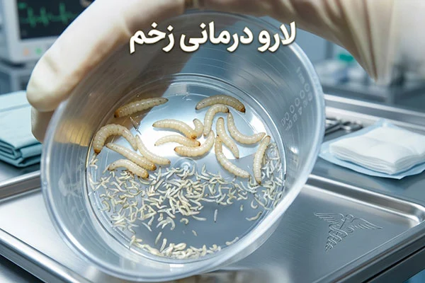 تصویر کلینیکی لارودرمانی استریل